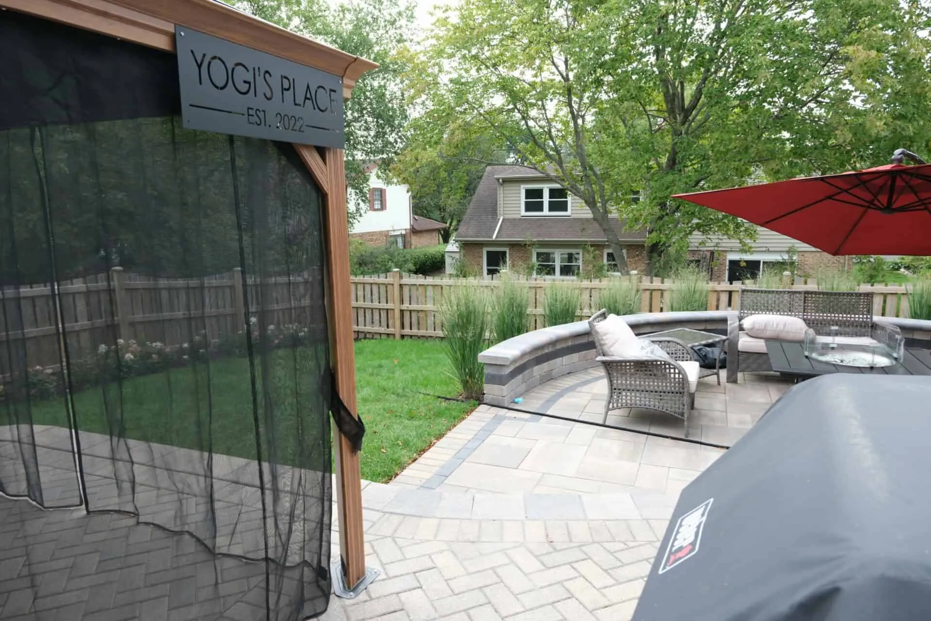 gazebo, patio & grill installation