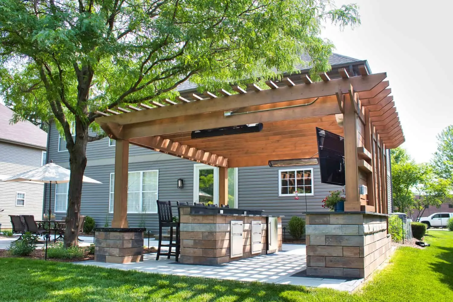 landscape design outdoor construction landscaping work