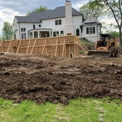 yard grading drainage