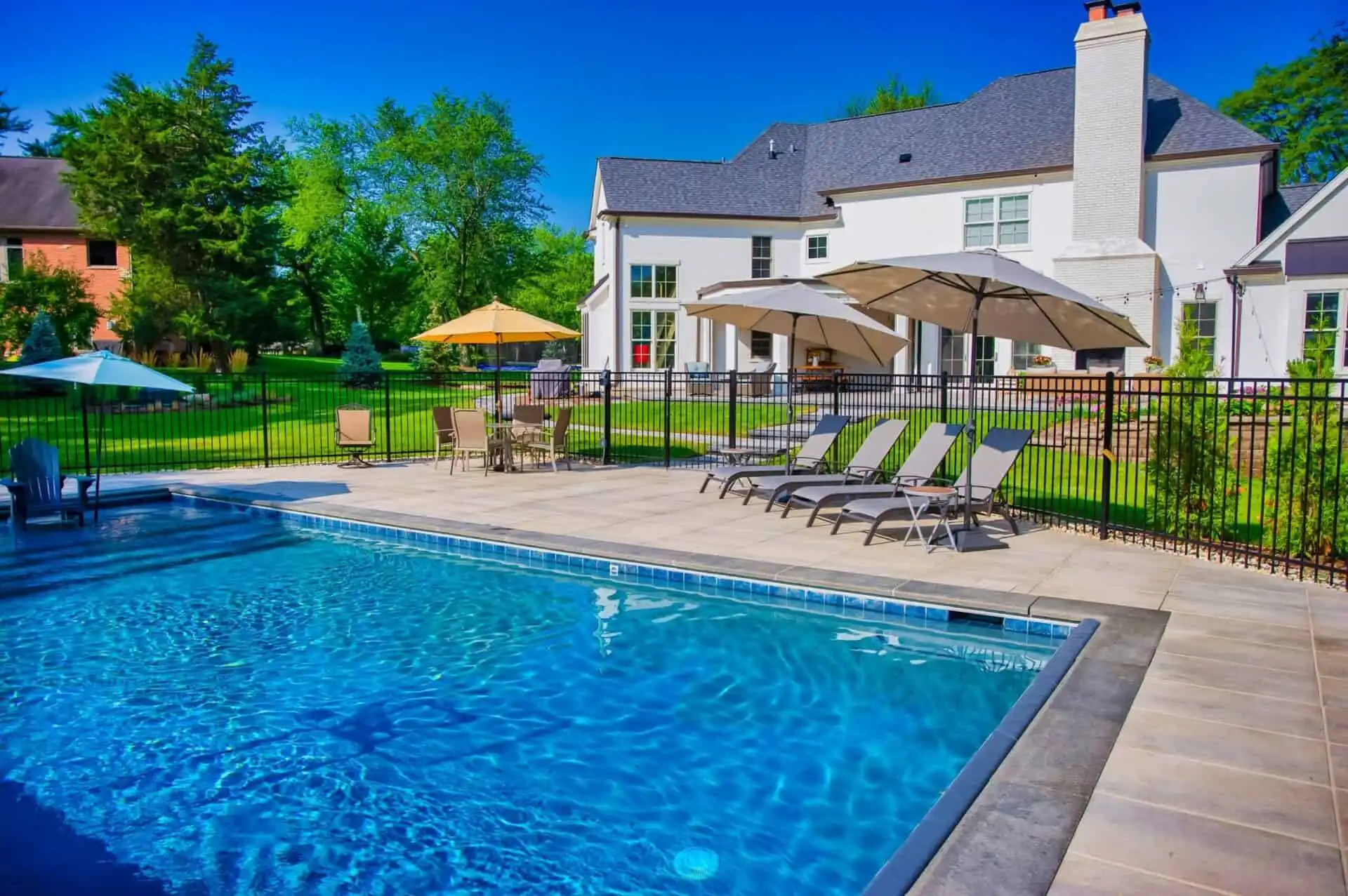 fenced pool fenced pool installtion